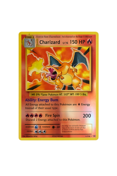 Charizard 2016 Holo
