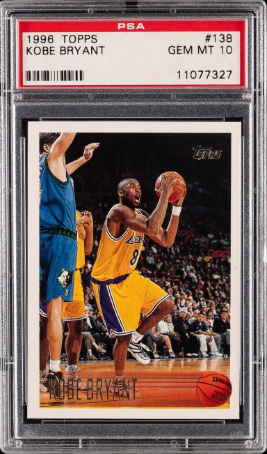 #138 KOBE BRYANT RC PSA 10 mint